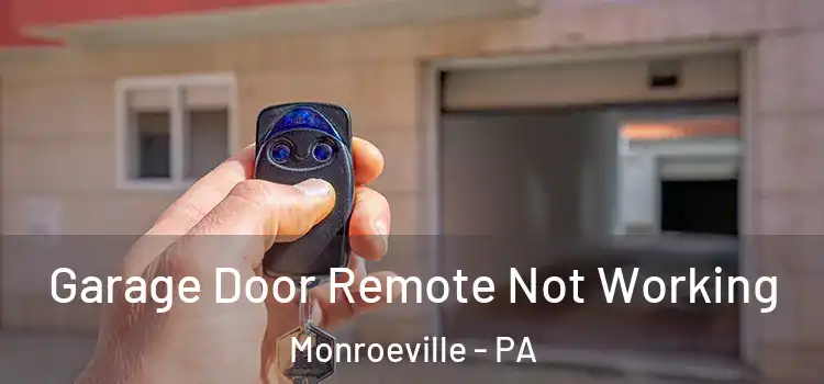  Garage Door Remote Not Working Monroeville - PA