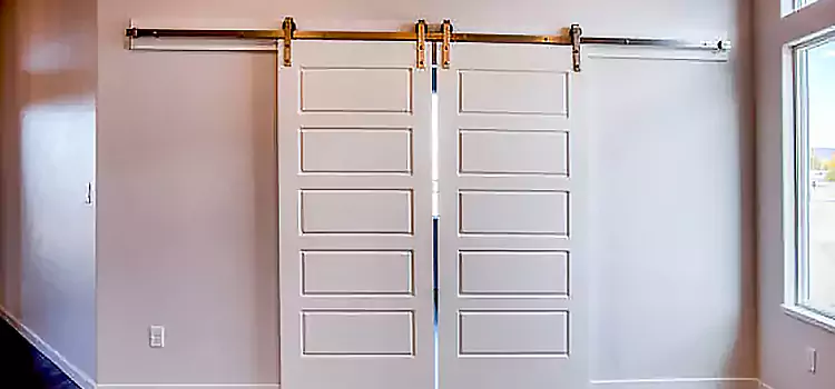 Glass Barn Door with Installation Hardware Kit Monroeville
